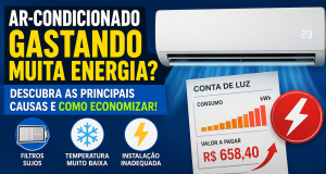 Ar-Condicionado Gastando Muita Energia? Veja as Principais Causas